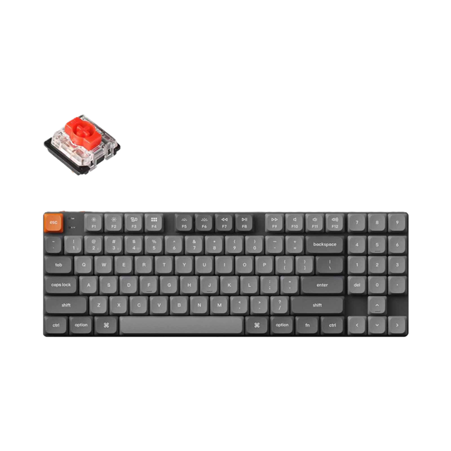 <strong>Keychron K13 Max 80% +Numpad 90 Key, Black, Red Switch, RGB Hot-Swap Gateron Low Profile</strong>