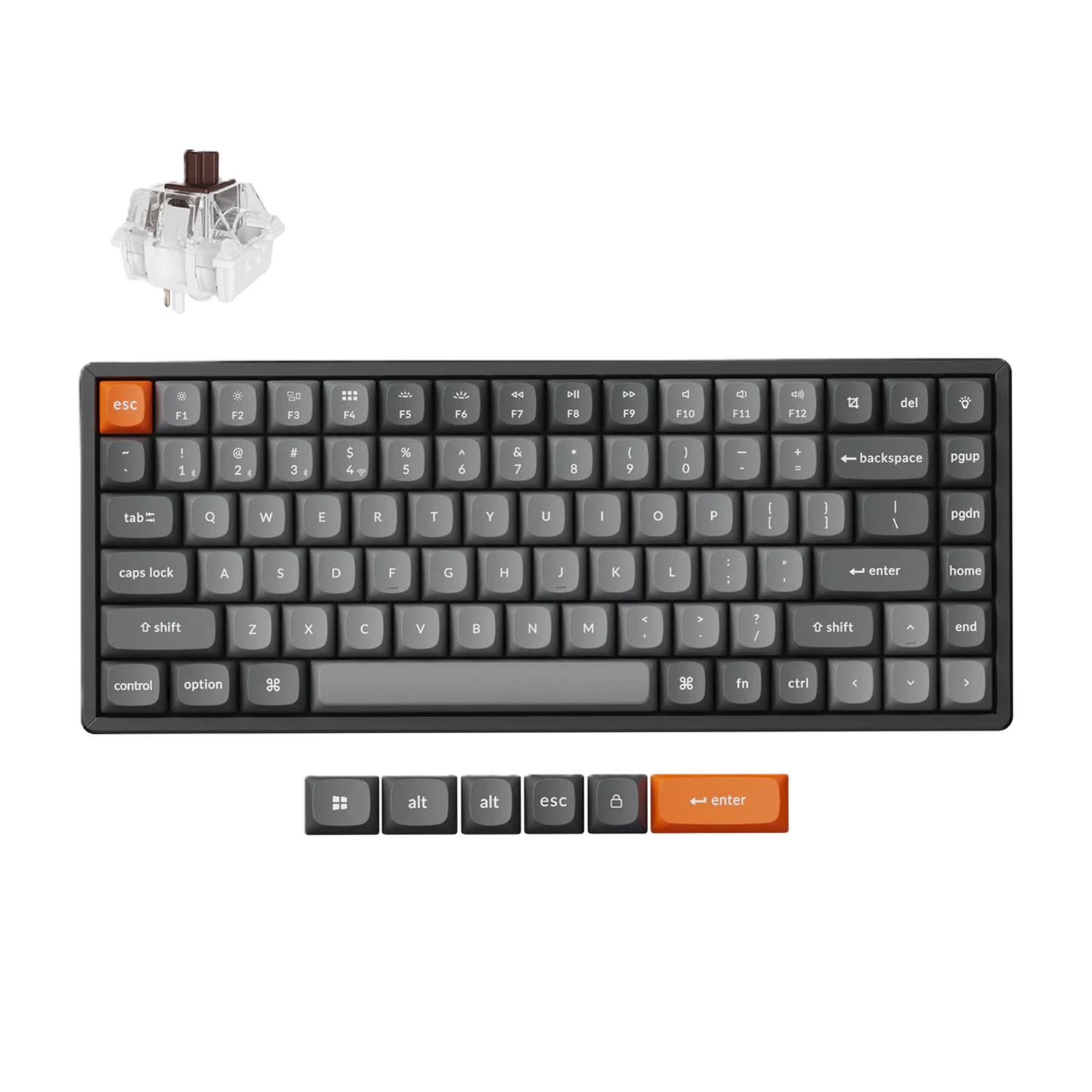 <strong>Keychron K2 Max QMK Wireless Mechanical Keyboard - BROWN SWITCH</strong>