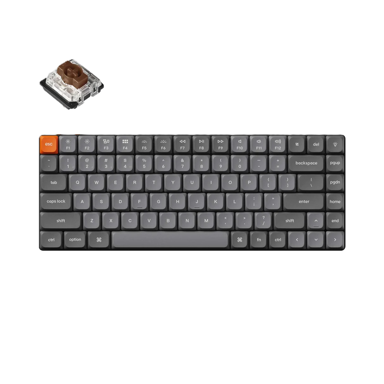 <strong>Keychron K3 Max QMK/VIA Wireless Custom Mechanical Keyboard - BROWN SWITCH</strong>