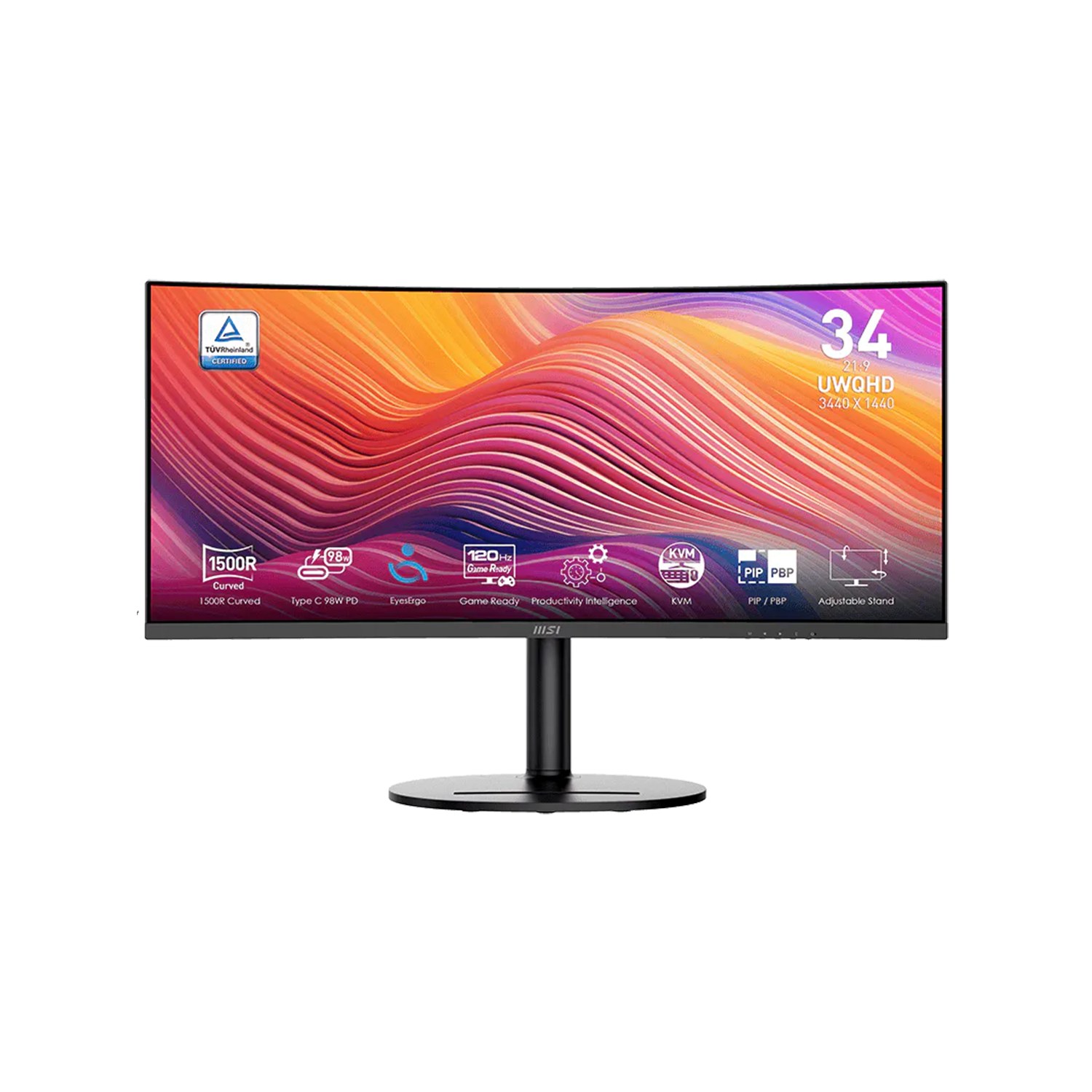 <strong>MSI Modern MD342CQP Business Productivity Monitor</strong>