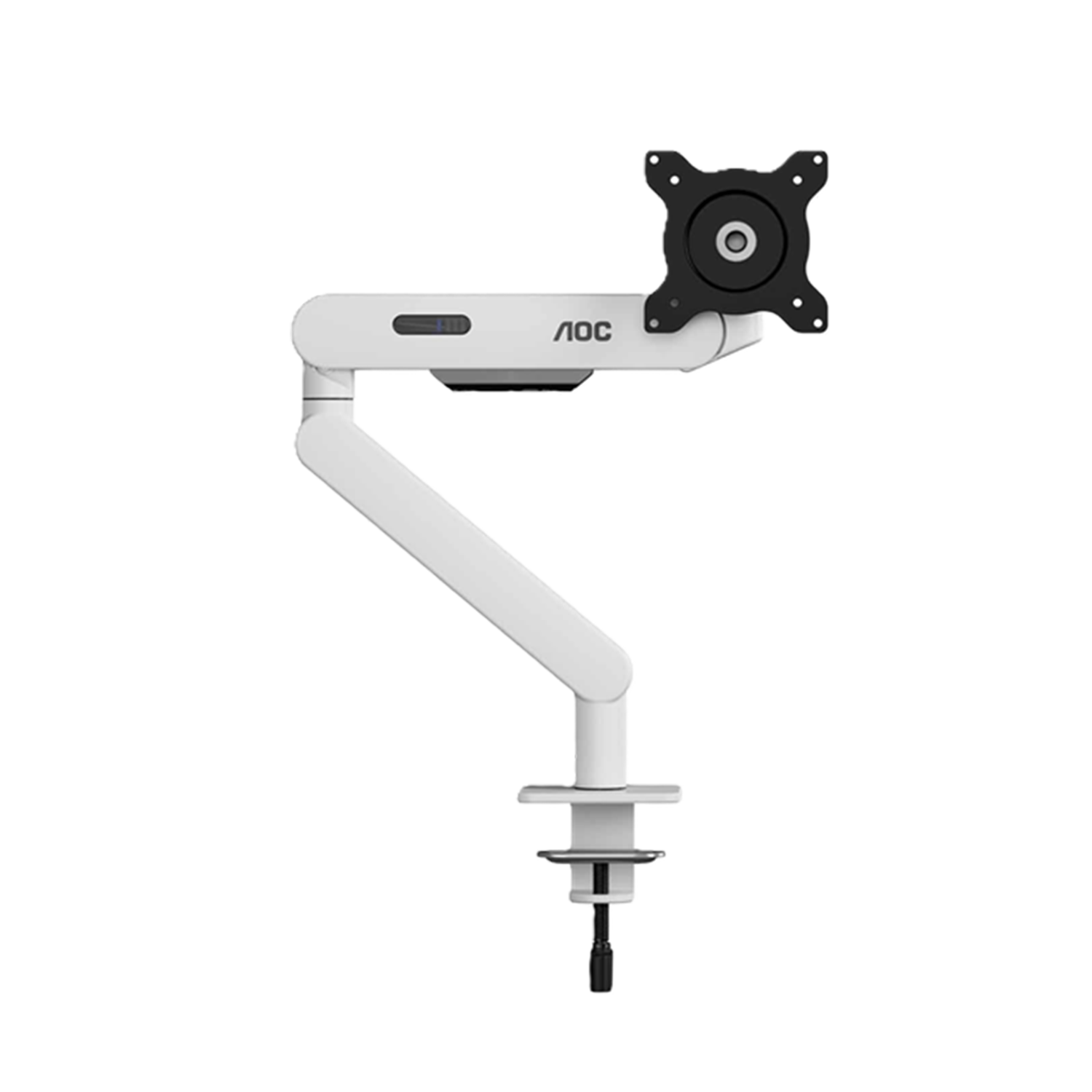 <strong>AOC AM400G Mechanical Gas Spring System Single Monitor Arm (White)</strong>