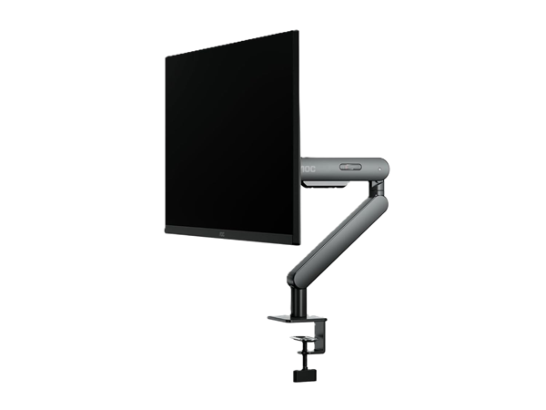 <strong>AOC AM400G Mechanical Gas Spring System Single Monitor Arm (Gray)</strong>