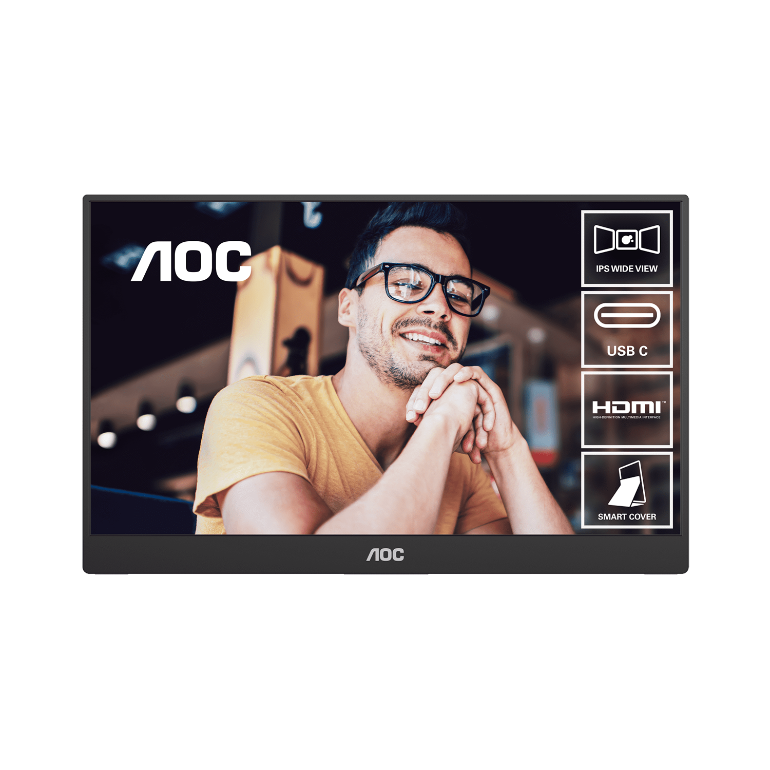 <strong>AOC PORTABLE MONITOR 15.6in 16T20</strong>