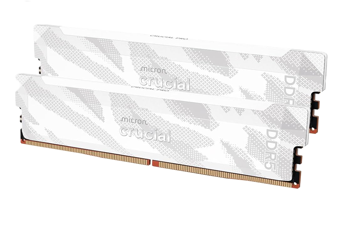 <strong>CRUCIAL DDR5 PRO WHITE 6400MT/s 32GB(16GBx2) CL32</strong>