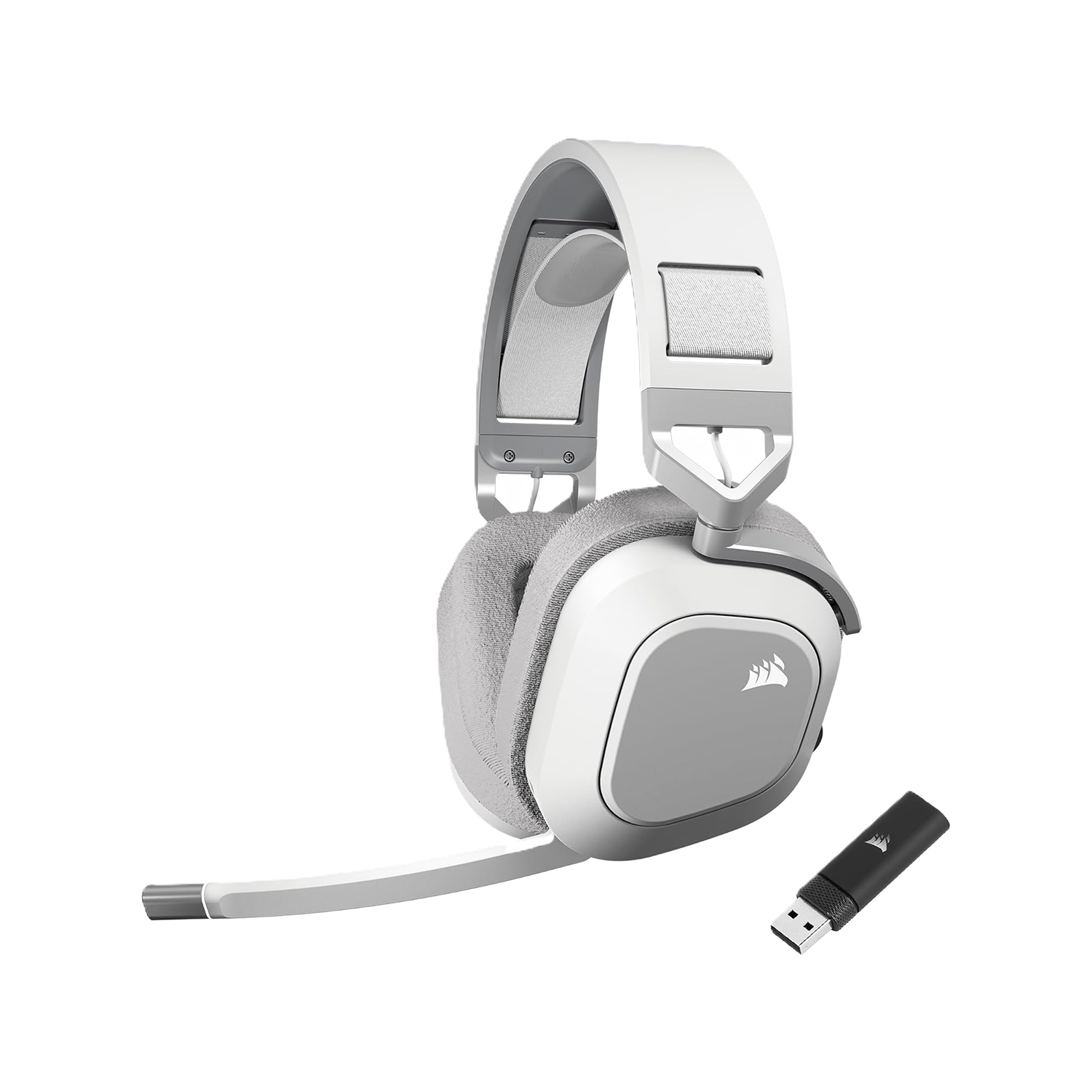<strong>Corsair HS80 MAX Wireless Premium Gaming Headset - White</strong>