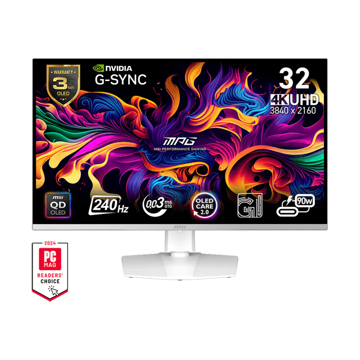 <strong>MSI MPG 321URXW QD-OLED Monitor</strong>