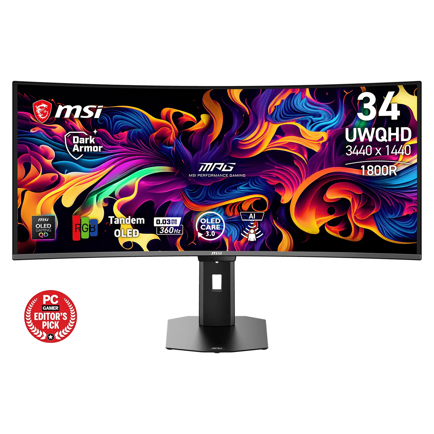 <strong>MSI MPG 341CQR QD-OLED X36 Monitor</strong>