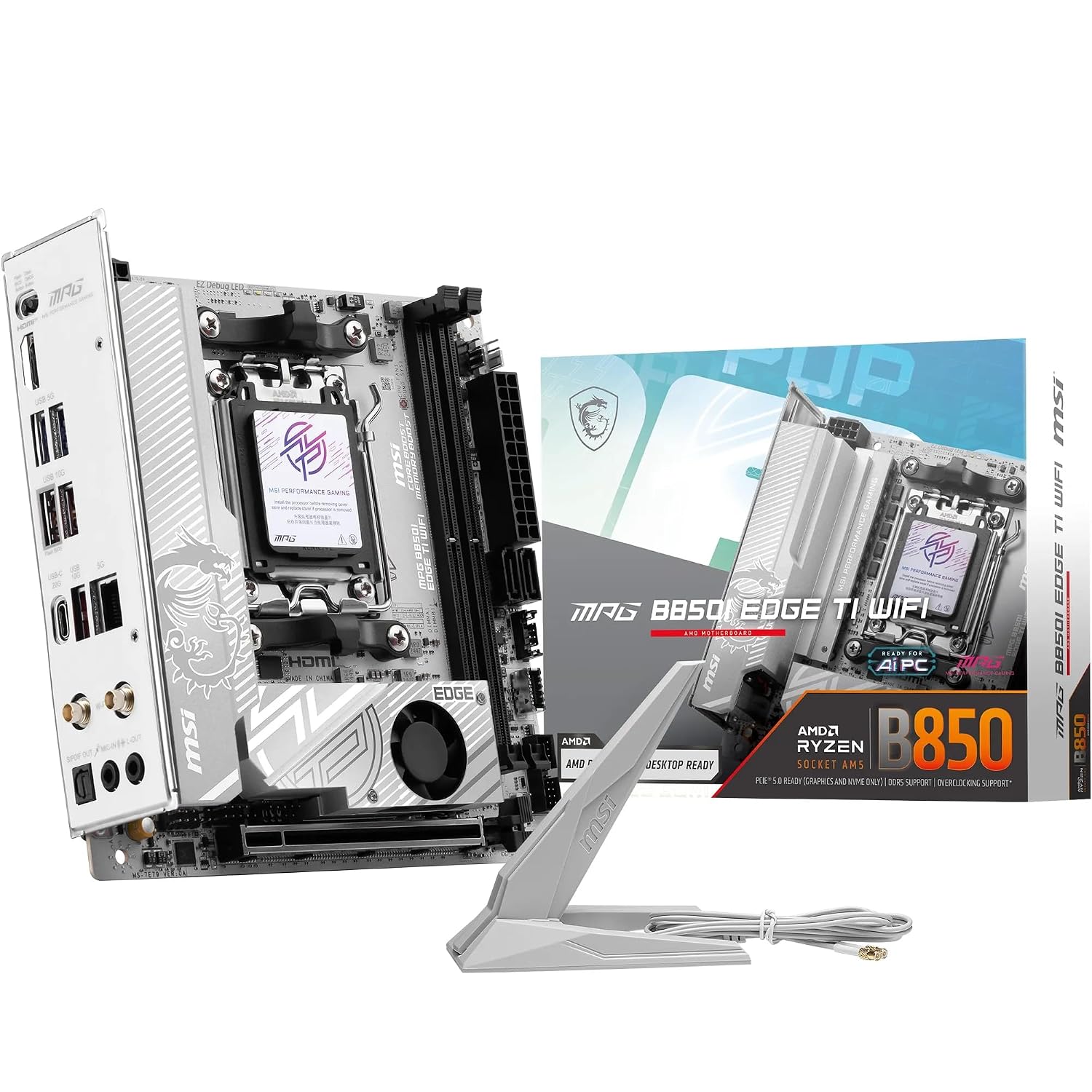 <strong>MSI MPG B850I Edge TI WiFi Motherboard</strong>